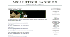 Desktop Screenshot of msuedtechsandbox.com